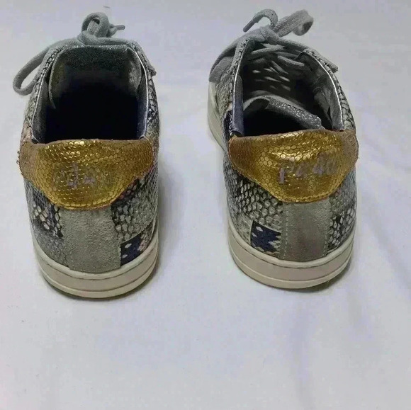 P448 John You can Surf Later  Italian Leather sneakers. Ladies size 7 (37) - Picture 4 of 9